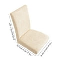 thumbnail image 6 of Upgraded Chair Covers For Dining Room Stretch Chair Slipcovers For Kitchen Seat Protectors Wedding Banquet Decor Nylon Spandex Fabric Washable U, 6 of 6