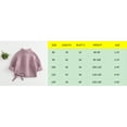 thumbnail image 5 of FOCUSNORM Toddler Girls Mock Neck Sweaters Long Sleeve Cable Knit Pullovers, 5 of 5