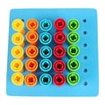 thumbnail image 4 of Peg Board Set Toys, Educational Fun Building Skills Plastic Material Play Brainy Peg Toy Set  for Game, 4 of 8