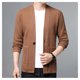 thumbnail image 3 of Chaqueta de punto de moda nueva para hombre, suéter tipo cárdigan de alta calidad, 3 of 5