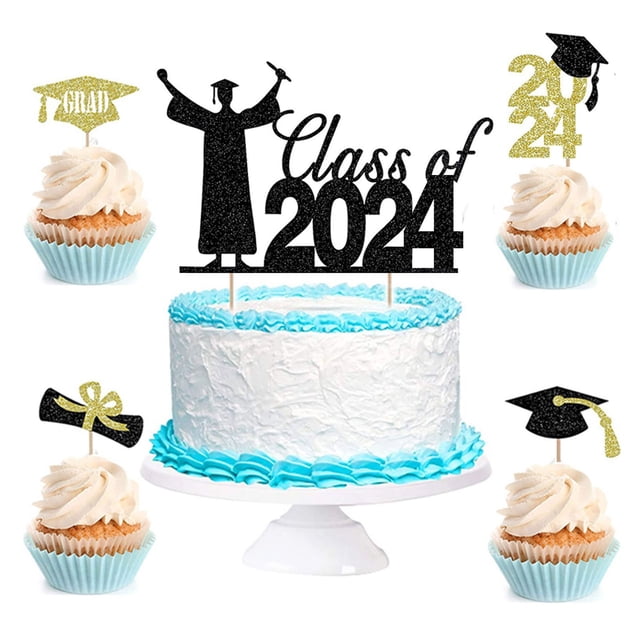Complemento para pastel de Doctor Hat para hornear, tarjeta para fiesta de graduación de estudiantes, tarjeta decorativa para mesa de postres