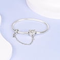 thumbnail image 3 of czcpp-Bracelets for Women 925 Sterling Silver Snake Chain Bracelets for Pandora Charm Beads, 3 of 4