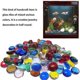 thumbnail image 3 of Glass Pebble 500g Glass Pebbles For Aquarium And Decoration Glass Nuggets 20mm Beads Stones Fish Aquarium Beads, 3 of 5
