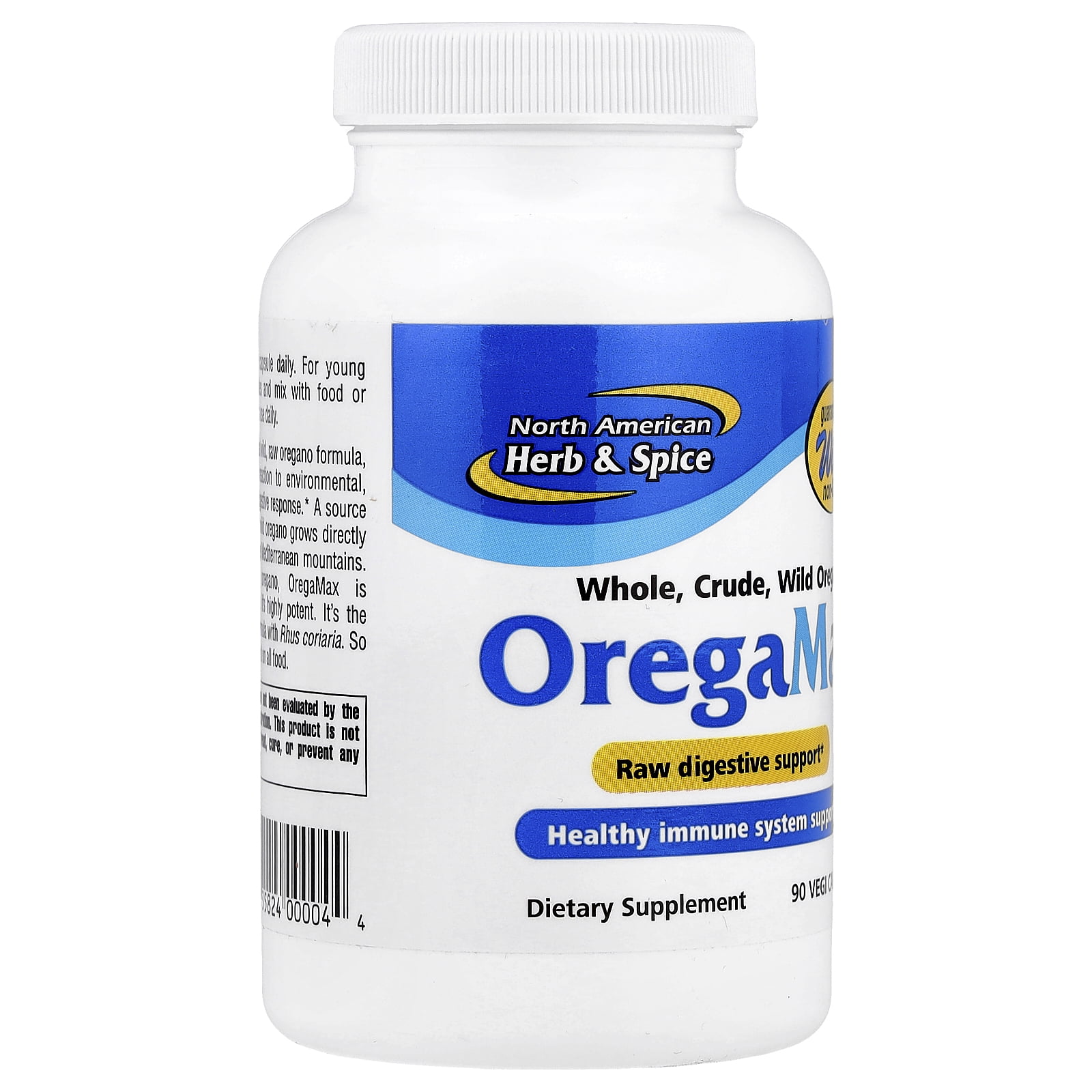 NORTH AMERICAN HERB, OREGAMAX, 90 CP, (Pack of 1)