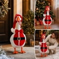 thumbnail image 4 of Lzobxe Lawn Goose Costume Garden Christmas Gooses Clothes for 23" Cement or Plastic Statue, Yard Garment Set for Patio Front Porch Decor, 4 of 8