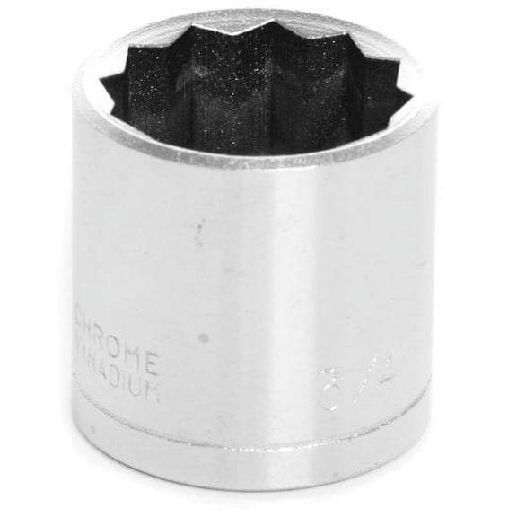 Wilmar W38524 3/8" Drive 12-Point Socket, 3/4"