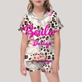 thumbnail image 2 of WEAIXIMIUNG Pajamas For Children Shirt And Pant Matching Set Sleepwear Set With Pockets For Christmas 10-11 Years, 2 of 4
