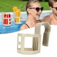 thumbnail image 1 of Pool Drink Holder, Round Shape Poolside Cup Holder Strong Load Bearing Lightweight  For Drinks, 1 of 8