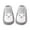 Grey, variant on Otqutp Running Shoes for Girls Korean Version Low Top Toddler Shoes and Socks Children's Baby Floor Boat Socks Slipper Hole Bow Leather Socks Slipper