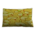 thumbnail image 1 of Ahgly Company Patterned Outdoor Rectangular Banana Yellow Lumbar Throw Pillow, 13 inch by 19 inch, 1 of 5