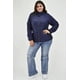 thumbnail image 5 of Chamarra térmica afelpada Roman Fashion/ Tallas Extras, 0002 (Azul marino) azul marino 42 Roman Fashion CH-BOM-0002-MARINO, 5 of 6