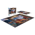 thumbnail image 5 of Buffalo Games - Darrell Bush - Lakeside Lodge Twilight - 1000 Piece Jigsaw Puzzle, 5 of 5
