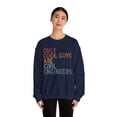 thumbnail image 4 of Civil Engineer Sweatshirt Gifts Crew Neck Shirt Long Sleeve Unisex, 4 of 4