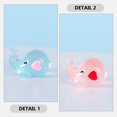 thumbnail image 3 of LOLIPPYY 7-Piece Mini Elephant Figurine Set, Cartoon Tiny Elephant Crafts with Glow-in-the-Dark Feature, 3 of 7