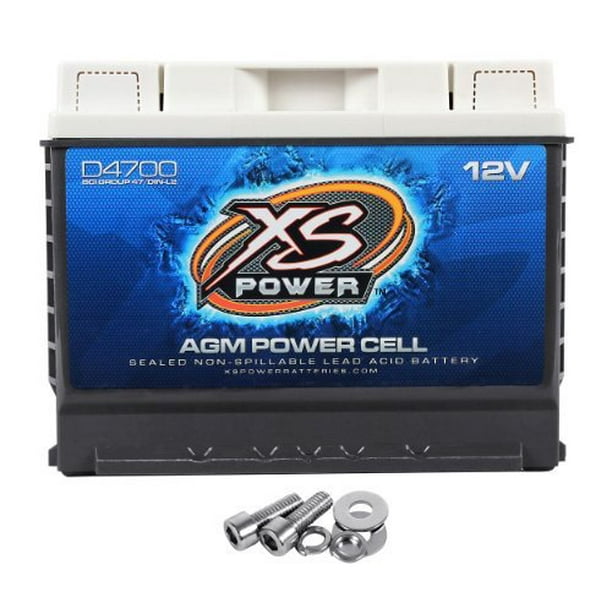 XS Power D4700 Supplemental Car Audio Power 12 Volt AGM Battery with
