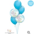 thumbnail image 2 of Qualatex 78056 18 in. Tiny Tatty Teddy Baby Boy Foil Balloon - Pack of 5, 2 of 2