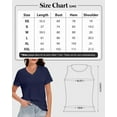 thumbnail image 3 of Women's Short Sleeve T-Shirt - Basic Round Neck Summer Top, Soft & Breathable Casual Tee, Fashion Fit, 3 of 5