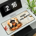 thumbnail image 3 of Happy Halloween Rottweiler Witches Hat Pumpkin Carving Desk Mat Full Keyboard Mouse Pad Rottie Dog Lover Gifts Idea Large Mousepad - 02019, 3 of 5