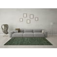 thumbnail image 3 of Ahgly Company Indoor Rectangle Abstract Light Blue Modern Area Rugs, 7' x 10', 3 of 4