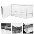 thumbnail image 4 of Countertop Display Box 2-layer Clear Display Case for Small Action Figures Dolls, 4 of 8