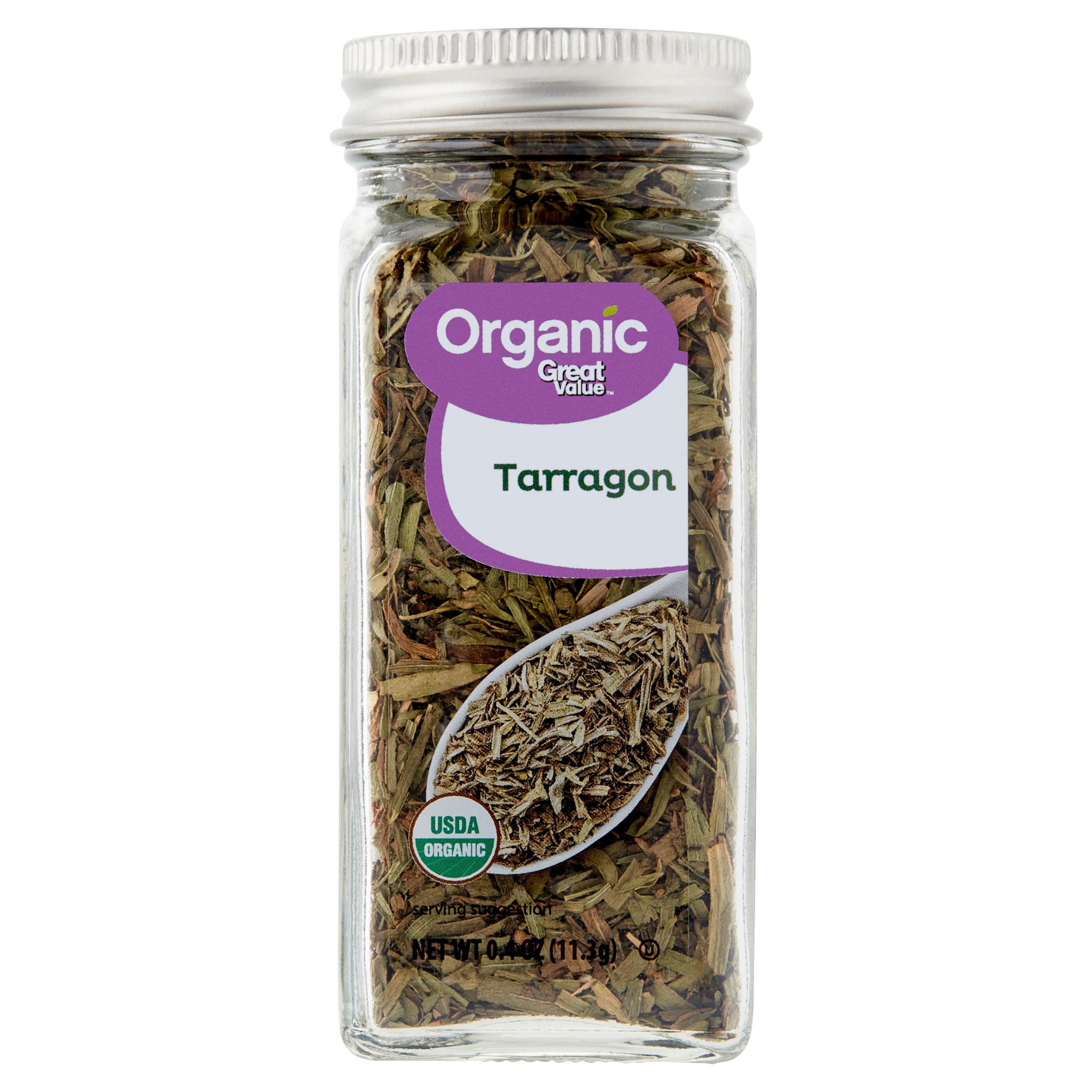 Great Value Organic Tarragon, 0.4 oz