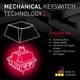thumbnail image 4 of Teclado Cherry MXTeclado 3.0S  Alámbrico Mecanico MX Switch Rojo Gaming Rosa Reacondicionado, 4 of 4