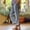 Navy, variant on Delayuji Plaid Linen Pants For Women Loose Elastic Waist Casual Summer Palazzo Pants With Pockets