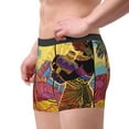 thumbnail image 3 of Wukai Beautiful African Woman Print Men’s Underwear Breathable Boxer Briefs,&nbsp;Moisture Wicking & Breathable-, 3 of 7