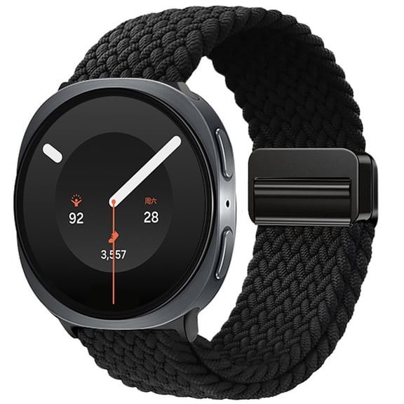 GadgetCom Watch Band Compatible with Samsung Galaxy Watch9 9 / Watch8 8 / Classic , Magnetic Nylon Braided Strap