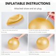 thumbnail image 3 of HSHDLDF Mini Pilates Ball Exercise Ball for Yoga 25cm Mini Yoga Ball, Core Ball,Small Workout Ball, Mini Stability Ball,Ballon Exercise Ball for Aadults, 3 of 6