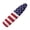 American Flag Print, variant on HELLHERO Ironing Board Cover 15x54 Inch with Tropical Leaf Pattern, Replacement Protector Cover for Laundry Room and Table Top Use