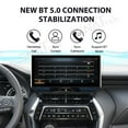 thumbnail image 6 of SNATEEN 12.3 inch Carplay Screen/Radio/Multimedia Player for Toyota Lingfang/Venza 2022-2024 Models Universal Car Navigation/GPS Upgrade Headunit Android Display 1080P Touch Screen Replace System, 6 of 16