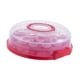 thumbnail image 5 of Estuche para transportar pasteles con tapa, redondo, para guardar pasteles Rojo, 5 of 9