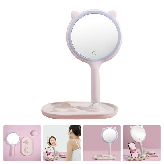 Minkissy Touch Control Lighted Vanity Mirror with LED Lights for Makeup and Bedroom Use - 1 Piece Makeup Mirror