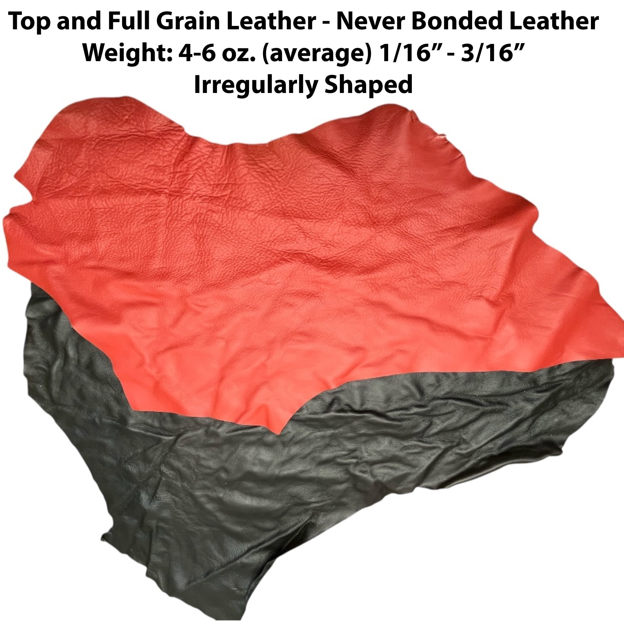 10 lbs. Genuine Upholstery Leather Remnants – Assorted Colors & Sizes – Ideal for Crafts, Repairs & DIY Projects