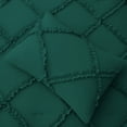 thumbnail image 6 of DNG Creations 1 Piece Luxurious Diamond Ruffle Comforter Super Soft, All Season Pintuck 800 Thread Count, 100% Egyptian Cotton, Full/Queen Size Teal Green Color, 6 of 9