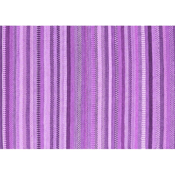Ahgly Company Indoor Rectangle Abstract Purple Contemporary Area Rugs, 3' x 5'