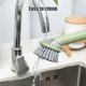 thumbnail image 5 of Cepillo De Limpieza De Plástico 1Pcs Long-Handled Kitchen Brush for Pots and Pans with Auto-Filling Dishwashing Design Compact Head for Deep Cleaning in Black Orange or Green 3.14x9.45" JASKFLY, 5 of 8