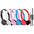 thumbnail image 2 of 3.5mm Wired Over-ear Headphones Foldable  Headset Portable Earphones for Kids MP4 MP3 Smartphones Laptop, 2 of 5