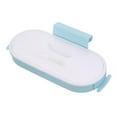 thumbnail image 4 of SAYOO - Soporte para bolsa de basura montado en la pared para cocina con tapa para colgar en la puerta trasera SAYOO Moda, 4 of 7