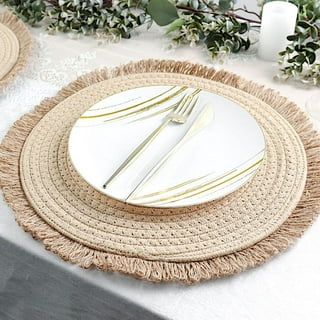 OMBONAD Place mat, jute braided, 15x15 - IKEA