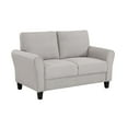 thumbnail image 2 of OakvillePark Eunice Fabric Upholstered Living Room Loveseat, Sand, 2 of 5
