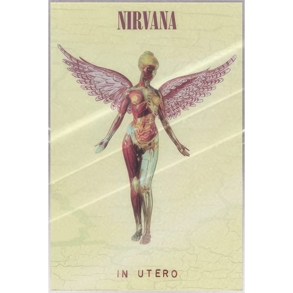 Nirvana - Music Poster (In Utero - Album Cover) (Size: 24" x 36") (Laminated Poster)