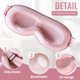 thumbnail image 5 of Máscara para dormir QUWOLACE 3D Deep Contour Eye Mask Rosa, 5 of 7