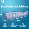 jLeisure Avenli 18 Foot x 39.5 Inch Rectangle Above Ground Swimming