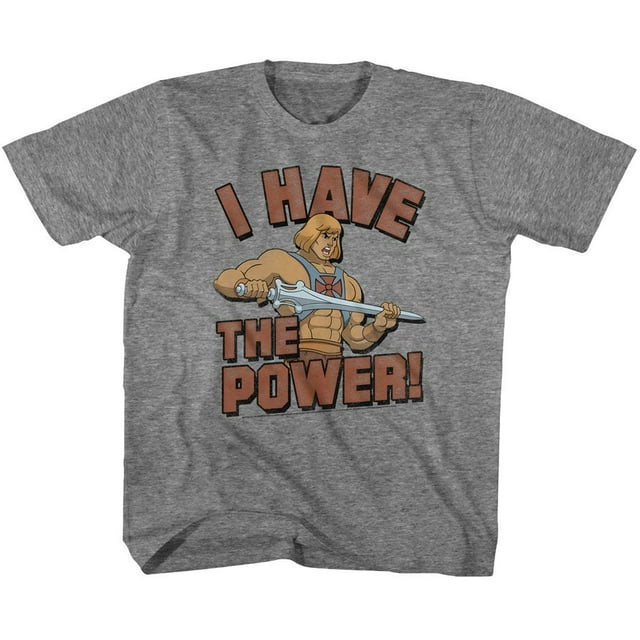 Masters of the Universe le Pouvoir T-Shirt Jeunesse Graphite