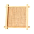 thumbnail image 2 of 2Pcs Hamster Bamboo Mat for Rabbit Bunny Chew Toys Bamboo Bed Mat for Guinea Pig Chinchilla Squirrel Hamster Cat Dog and Small Animal, 2 of 6