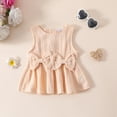 thumbnail image 4 of HCNTES Baby Girls Toddler Summer Outfit Set Short Sleeve T-shirt Elastic Waist Shorts 2 Piece Short Set Summer Pjs For 18-24 Months 2t 3t 4t 5t 6t 7t 8t 9t Kids Short Pajamas Set, 12-18 Months, 4 of 9