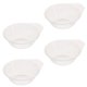 thumbnail image 1 of Cuenco de plástico para cocina, recipientes para alimentos para niños, cuencos transparentes para microondas, para viajes, 4 unidades, 1 of 6