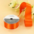 thumbnail image 3 of UNIQUE CREATIV Satin Ribbon 38 mm (1.5 in) × 3.65 m (1½ in × 4 yd), Orange, 3.66 m (12 ft), 3 of 4